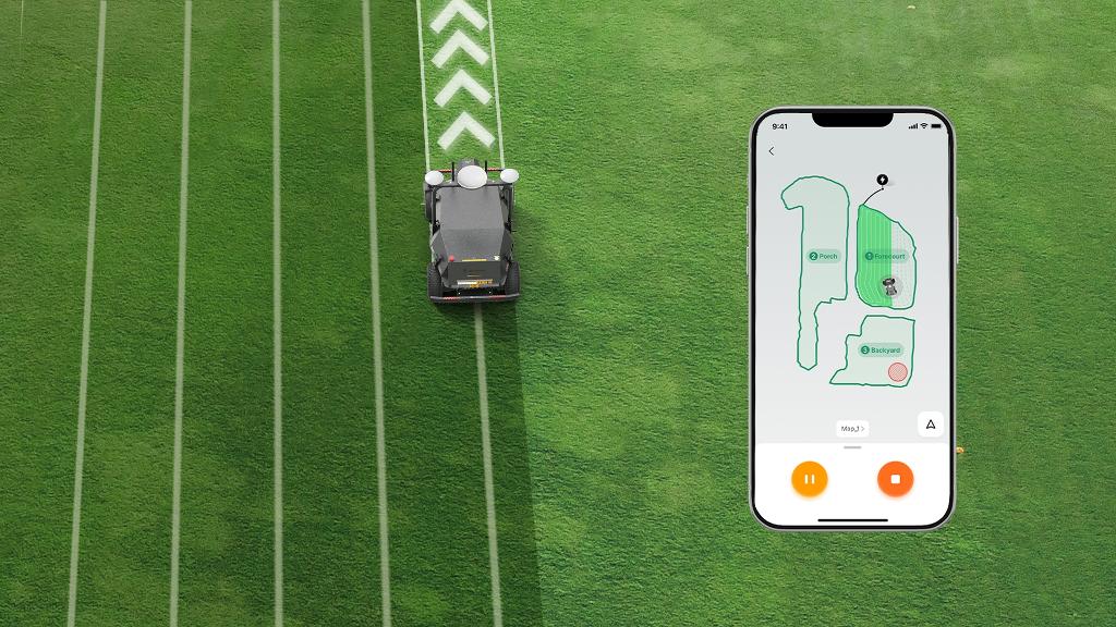 FJD RM21 Autonomous Grass Mower - Commercial Robot Lawn Mower - Image 5