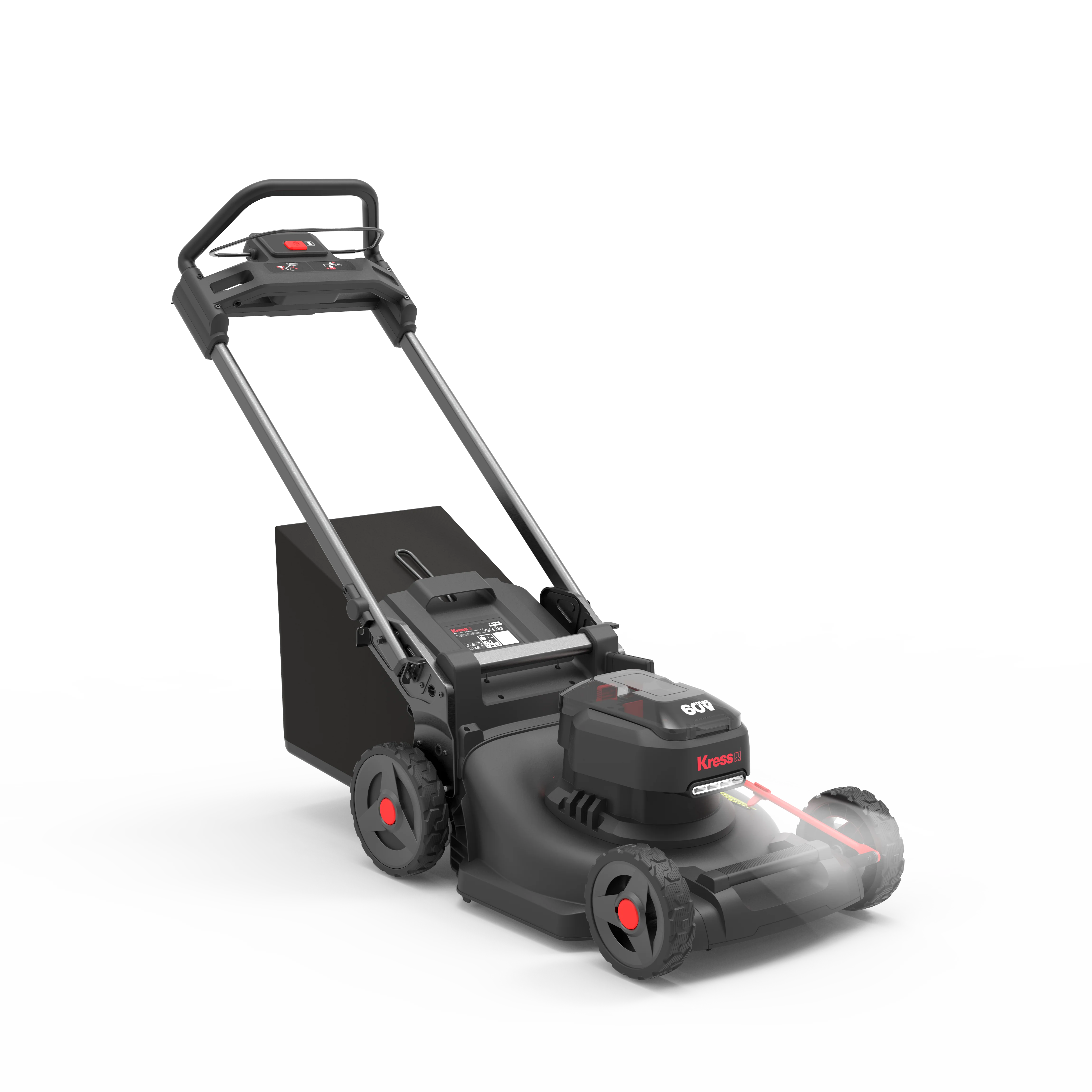 Kress KG756E.9 60V 46cm Brushless Push Lawn Mower (Tool Only) - Image 9