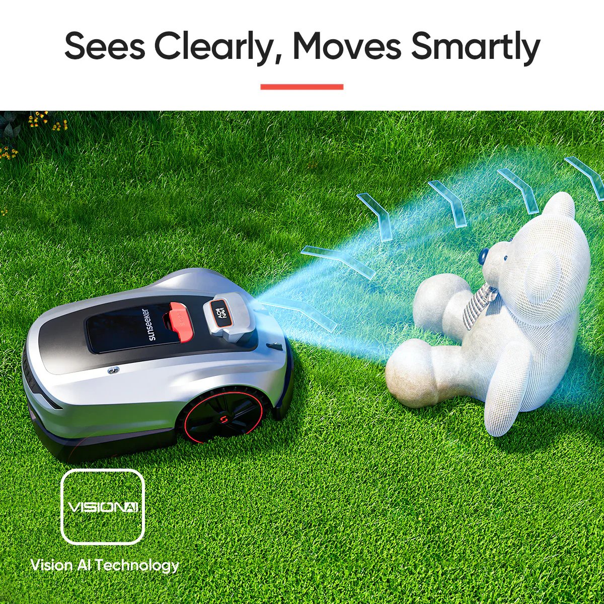 MoeBot Acre Eater X3 Wireless Robot Lawn Mower - Image 3