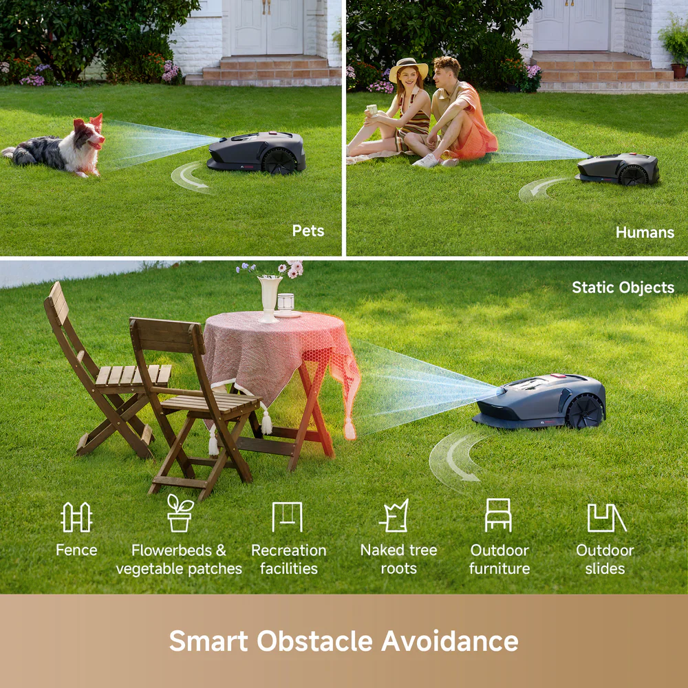 Mova 1000 Robot Lawn Mower - Lidar vision mower - Image 8